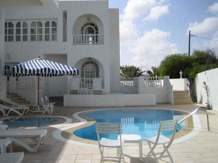 Hotel Flamingo Beach Mezraia Exterior photo
